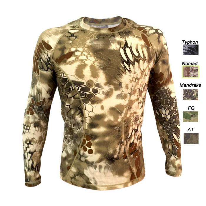 High Elastic Camouflage Shirt