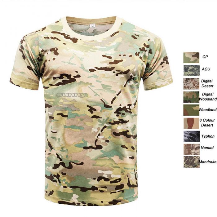 Quick Dry Camouflage Shirt