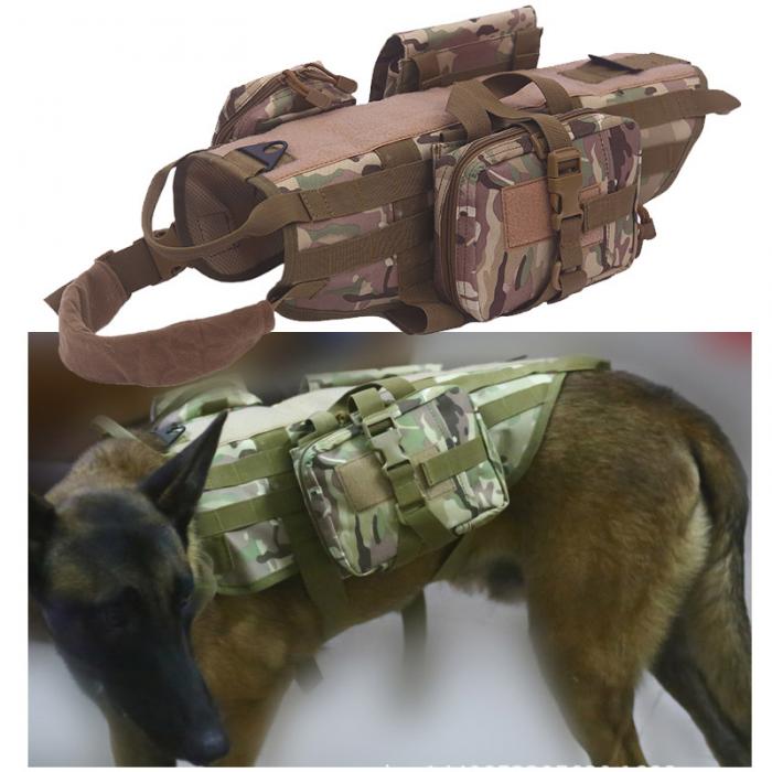 Tactical Dog Vest with Pouches