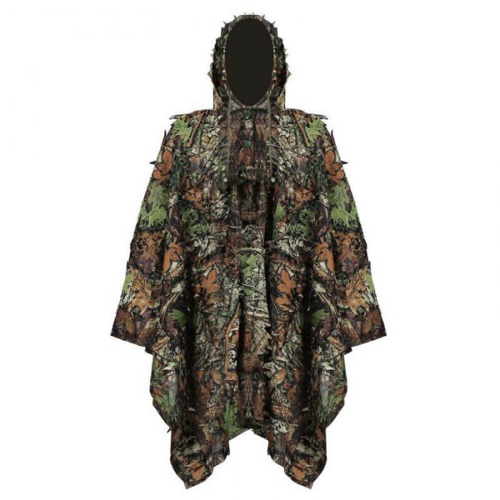 Leafy Poncho Ghillie Suits